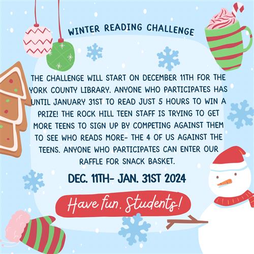 Winter Reading Challenge