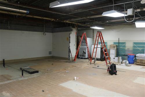 Locker room 