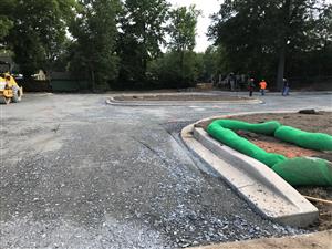 new parking at CCDC 