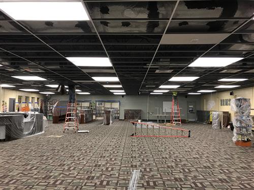 media center at RRMS 