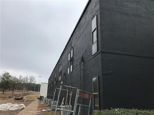 "D" building 