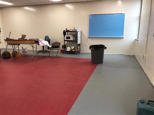 athletic training room 
