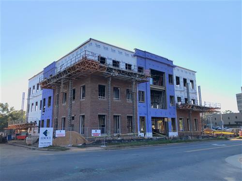 construction of new school district office 