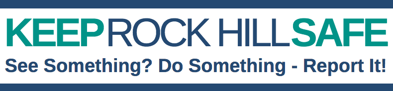  If you see something, say something! 